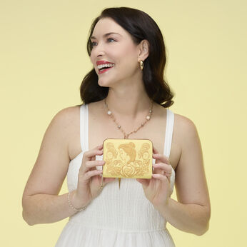 Beauty and the Beast Exclusive Princess Belle Zip Around Wallet LFlifestyle1 view 2